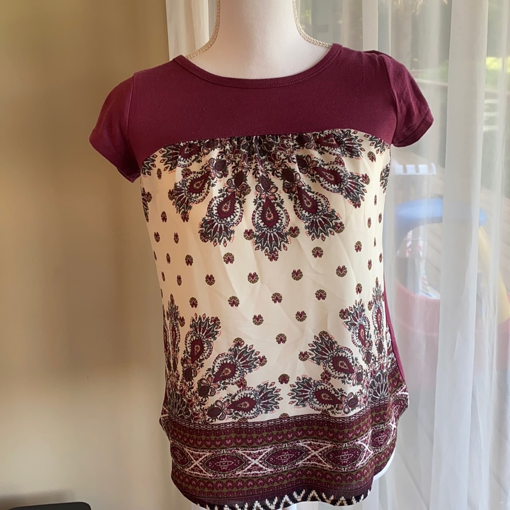 XS Maurice’s Patterned Top